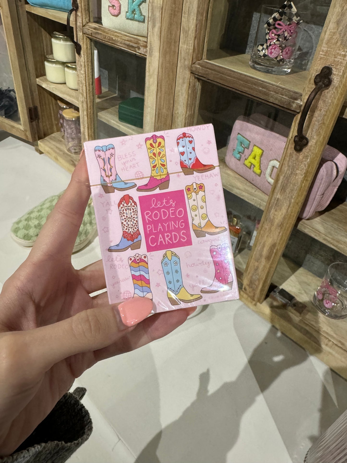 Cowgirl Playing Cards