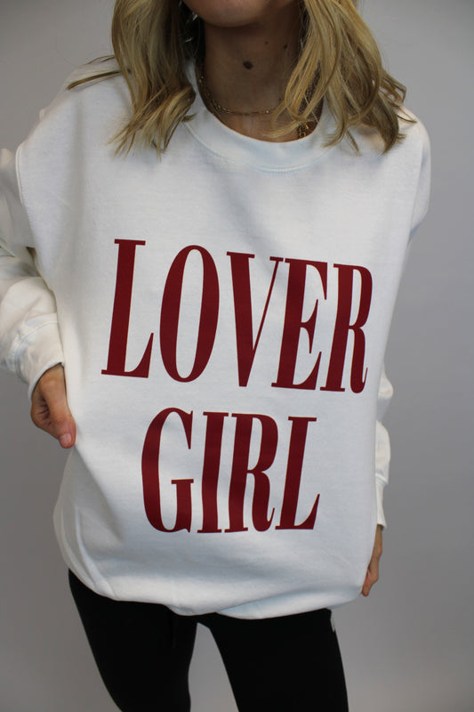 LOVER GIRL CREWNECK PULLOVER