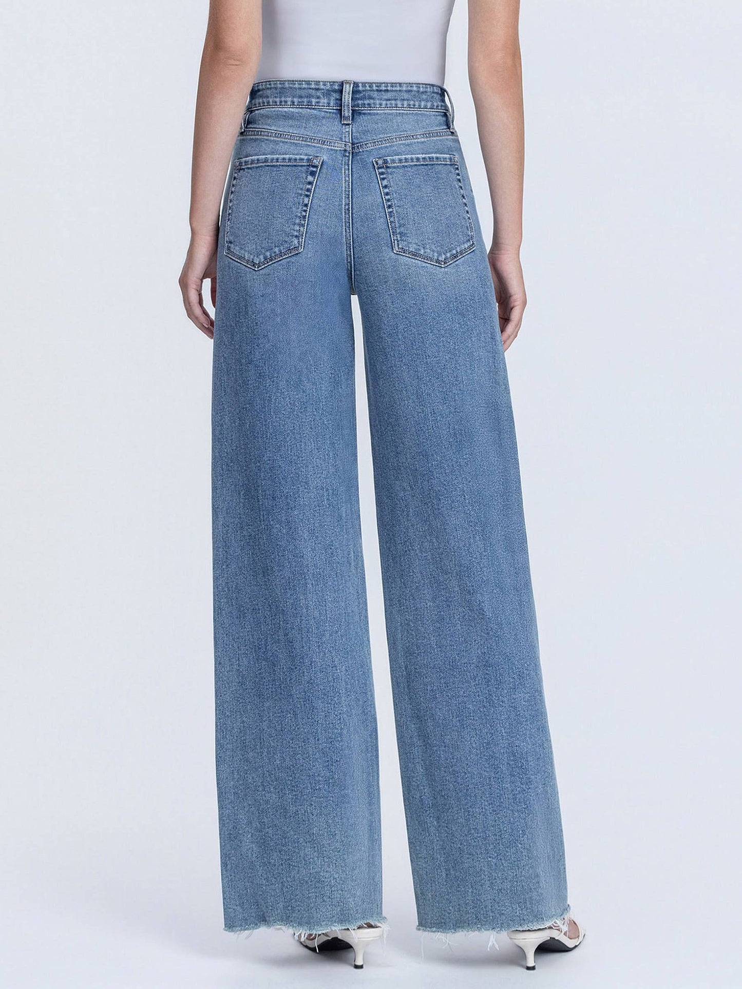 ally super high rise wide leg jean