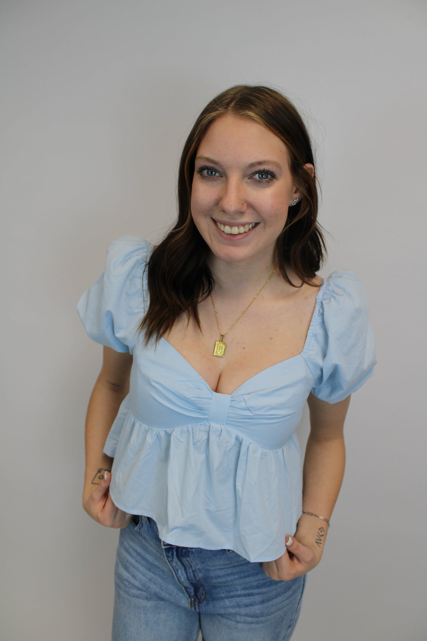 Blue Bonnet Top