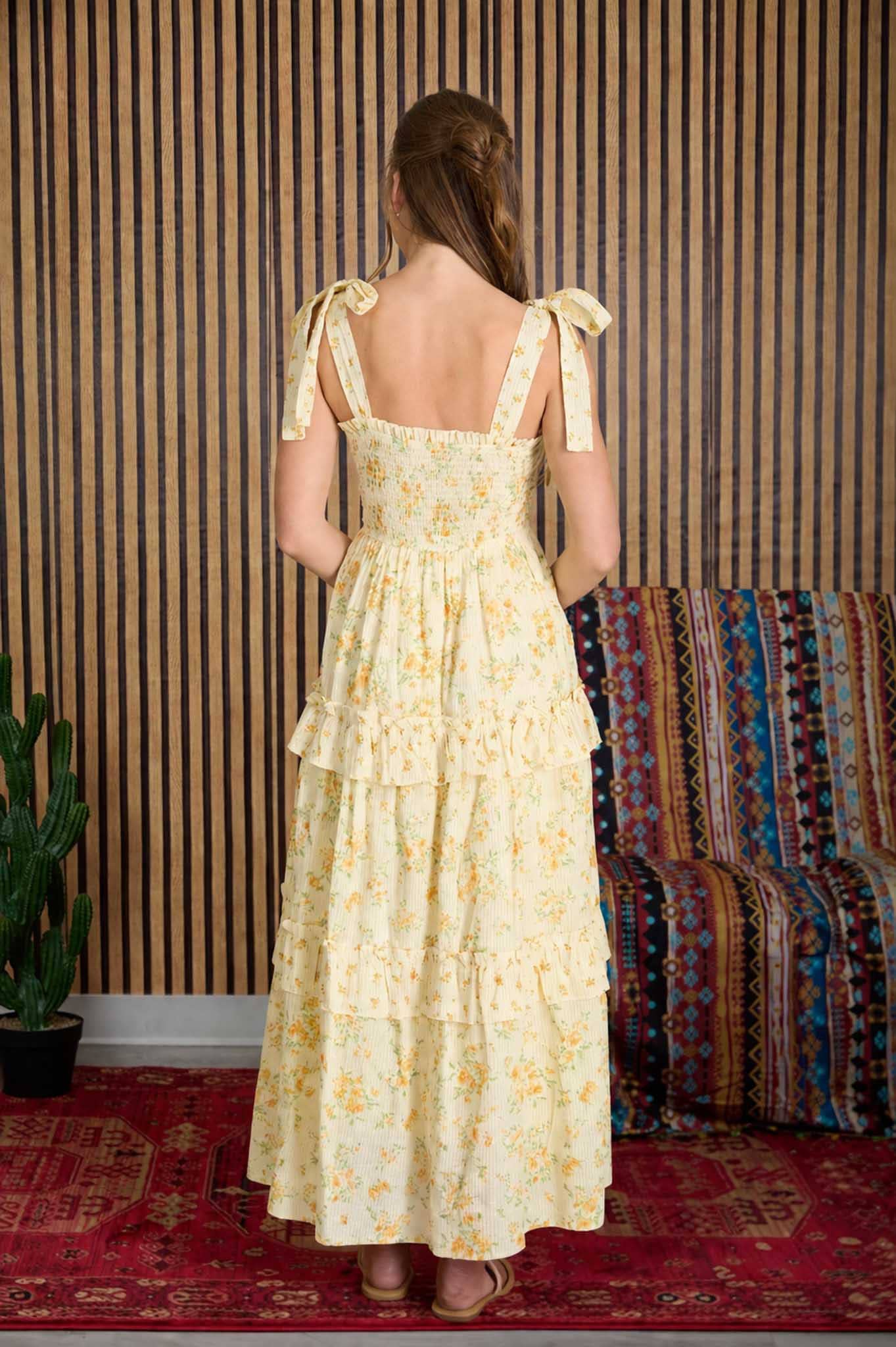Atrium Floral Tired Dress