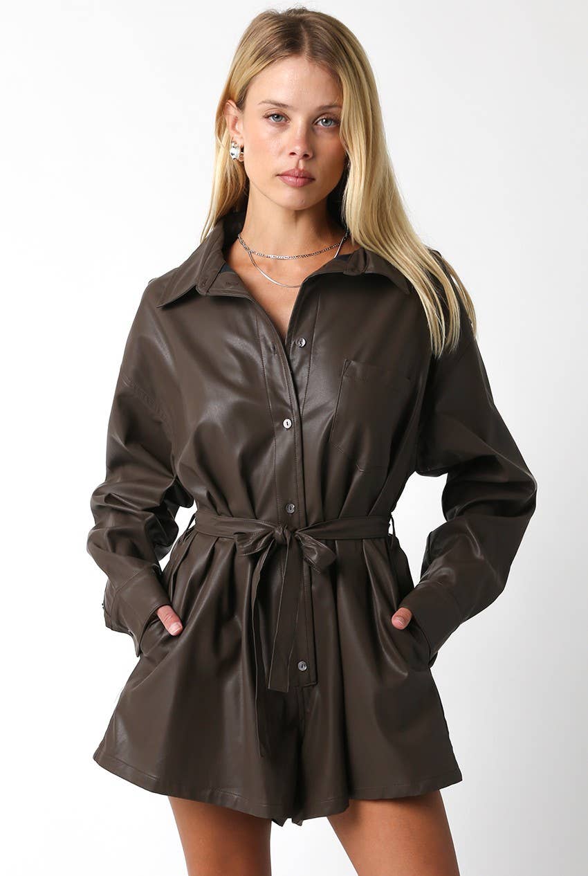 Espresso Dreams Romper