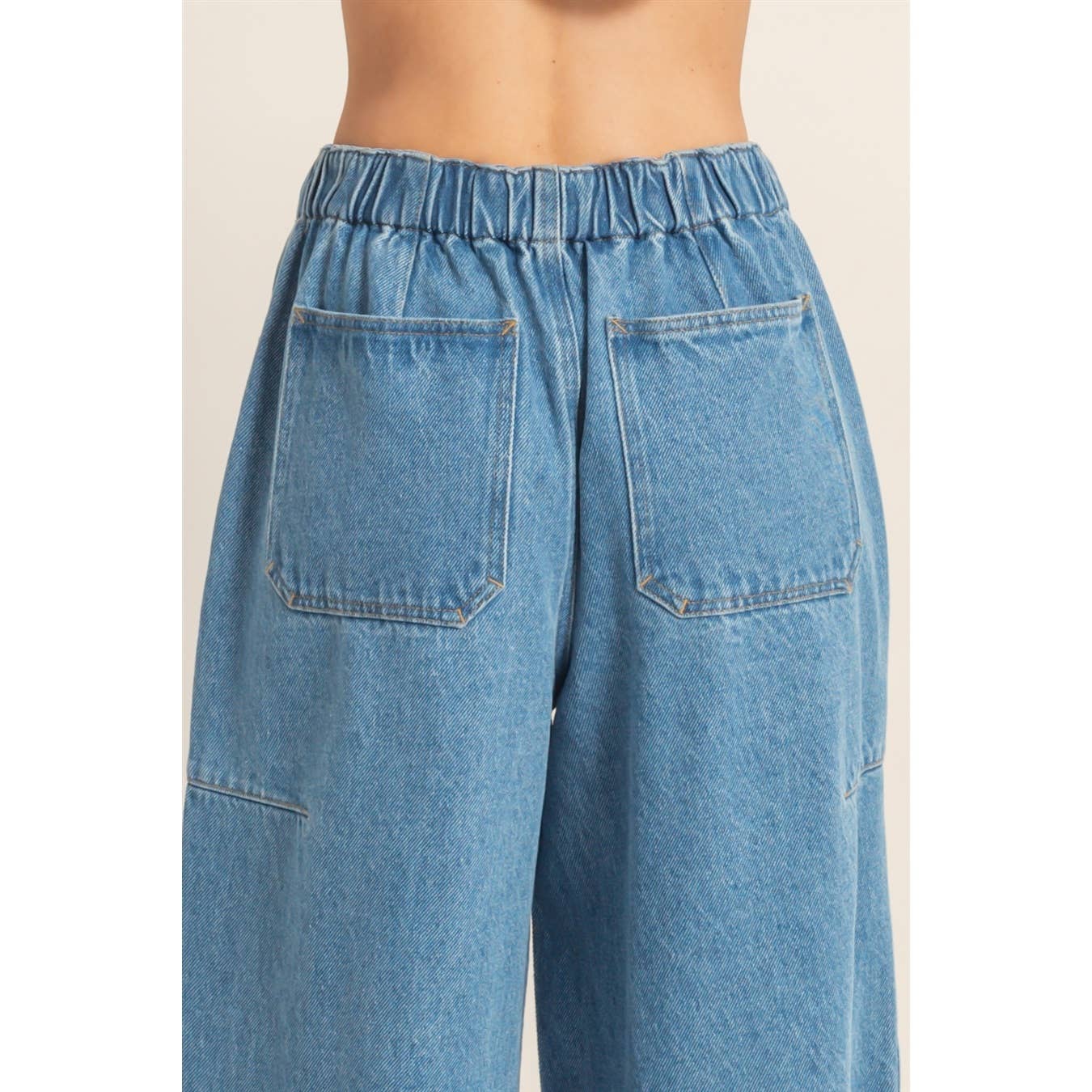 Wide Pants With Oversize Pockets
