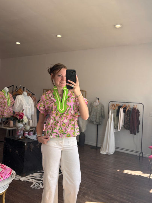 Trina Floral Top