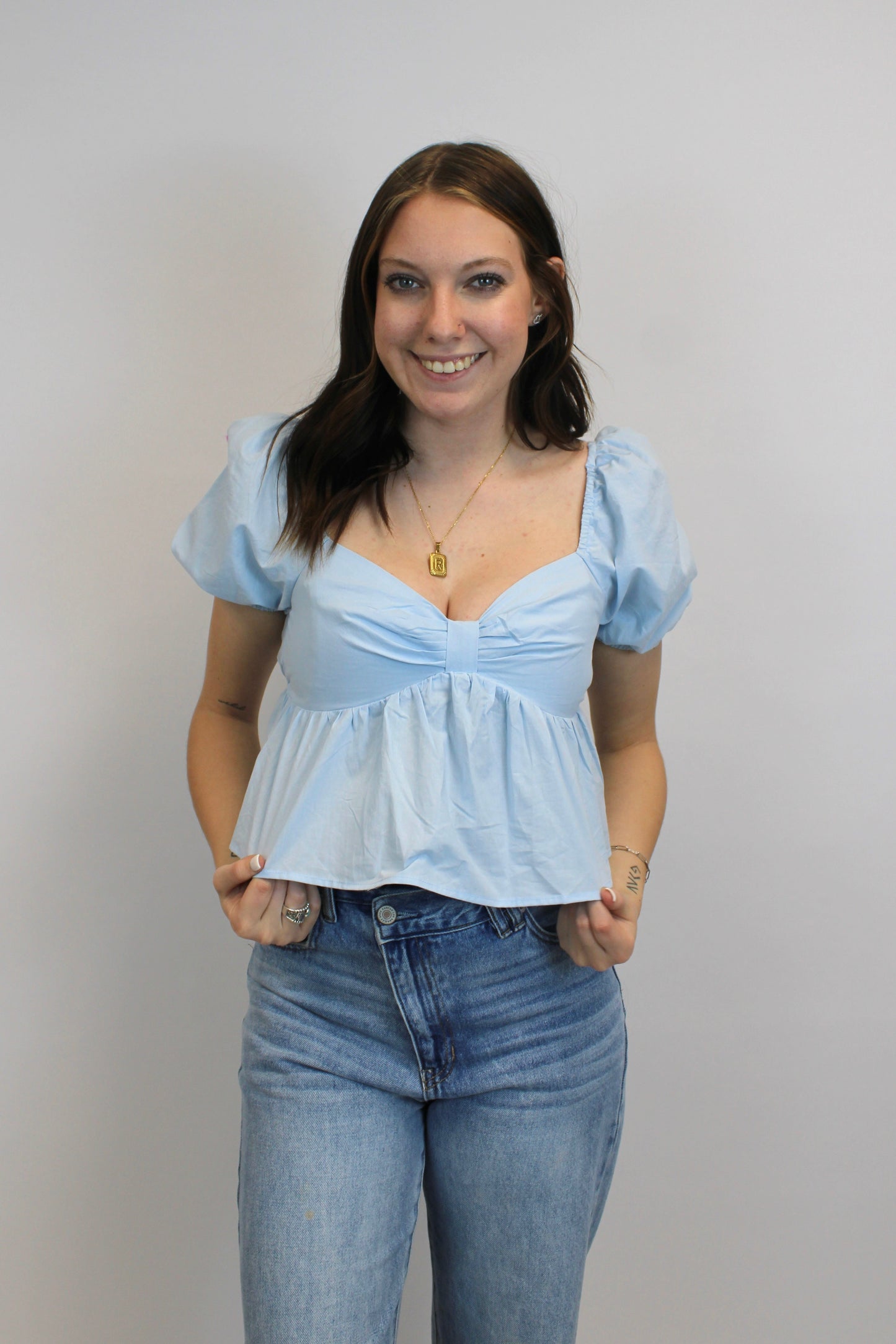 Blue Bonnet Top