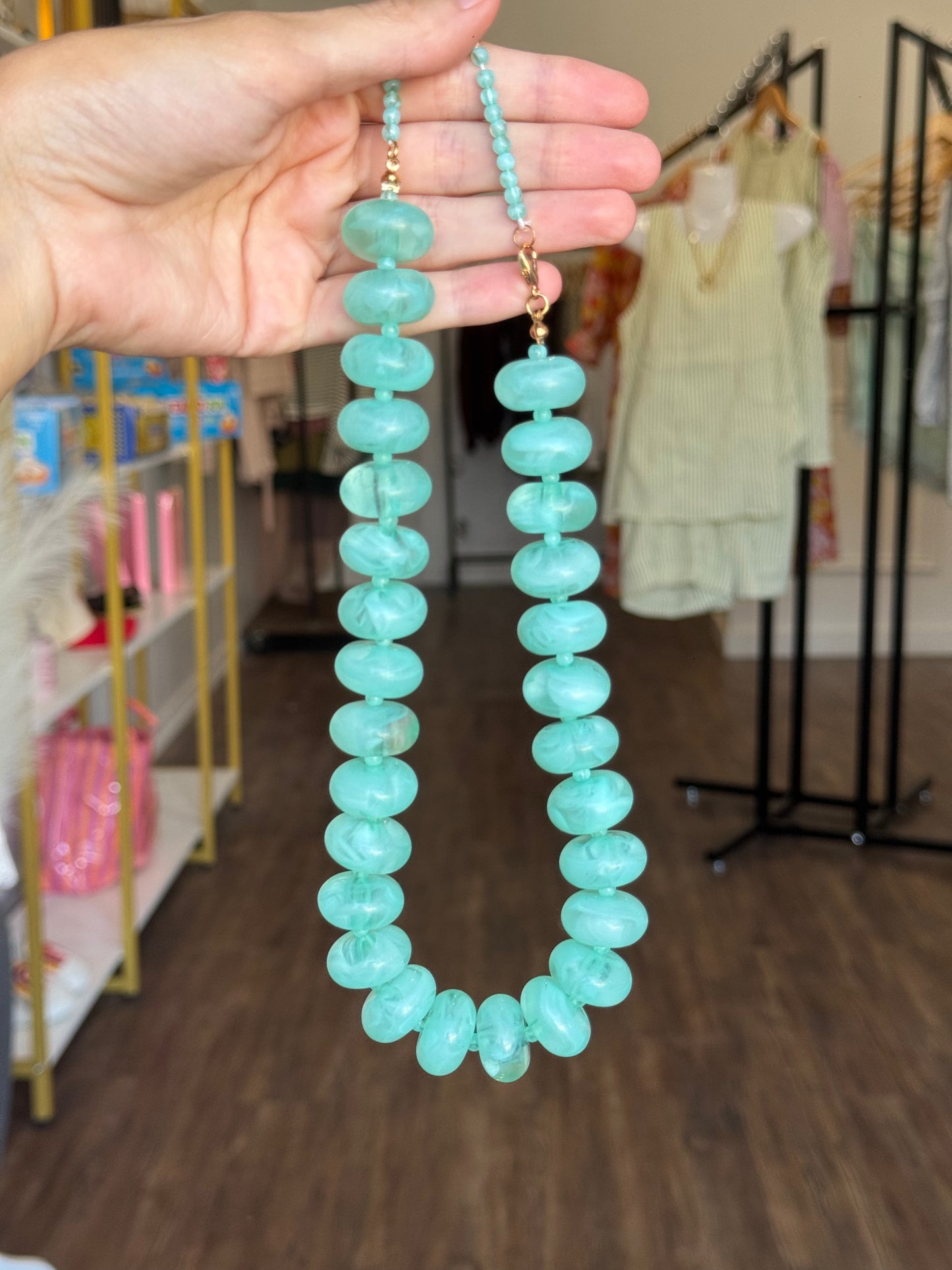 Turquoise Chunky Necklace