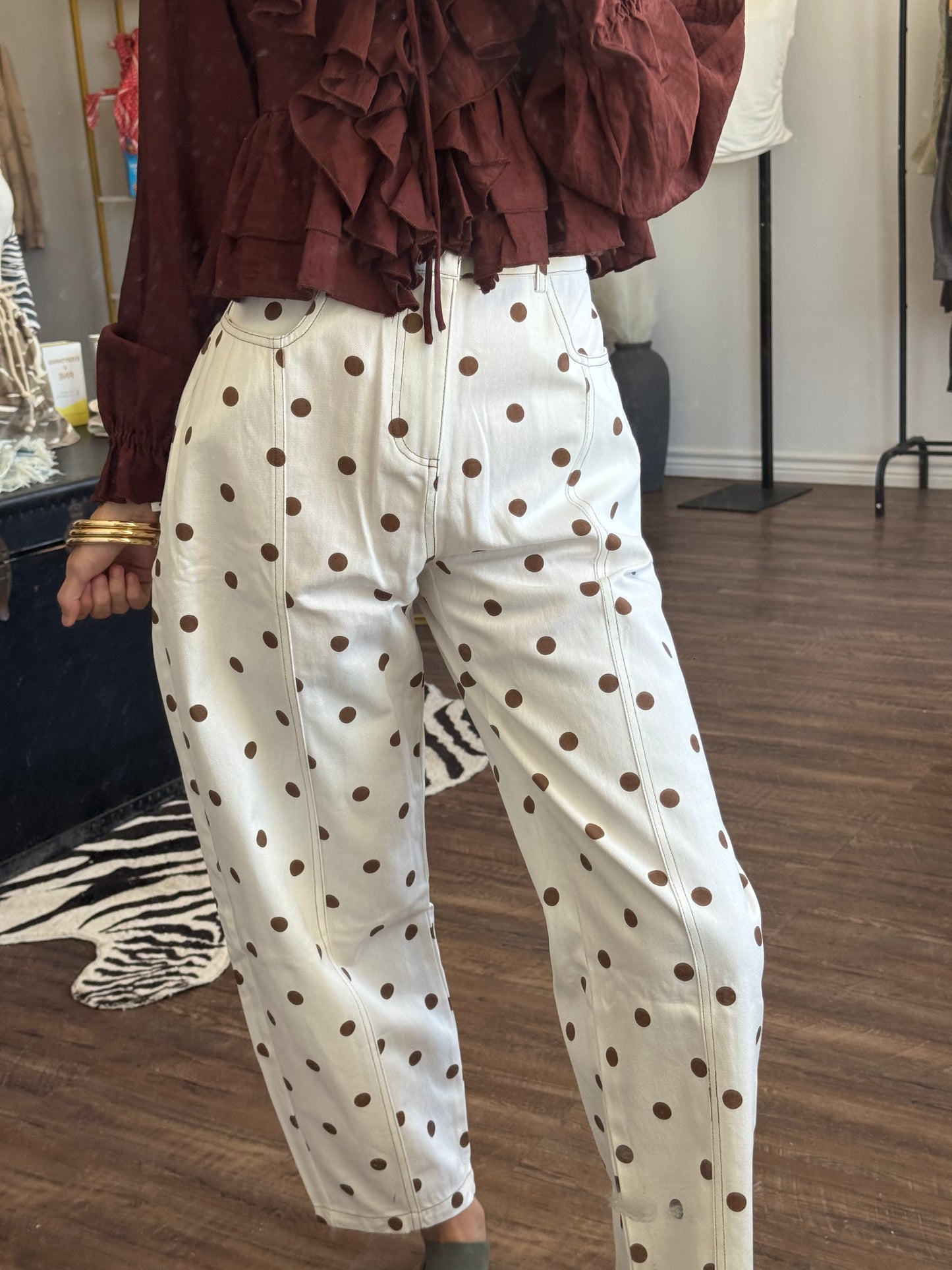 Dottie Barrel Leg Pants