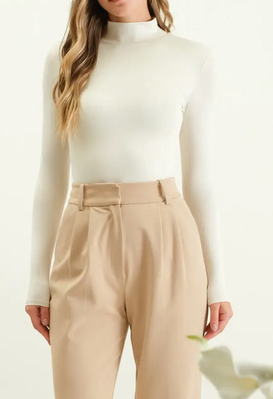 Mock Neck Body Suit