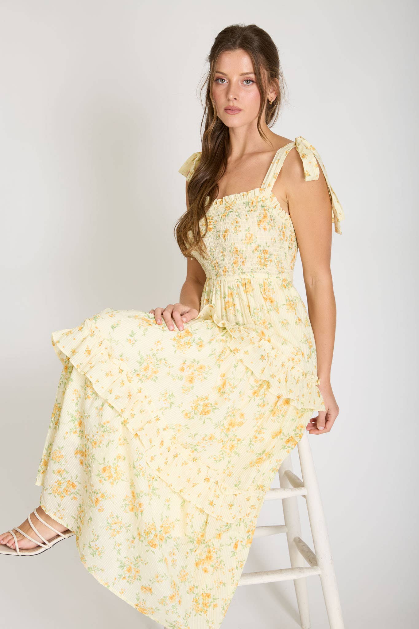 Atrium Floral Tired Dress
